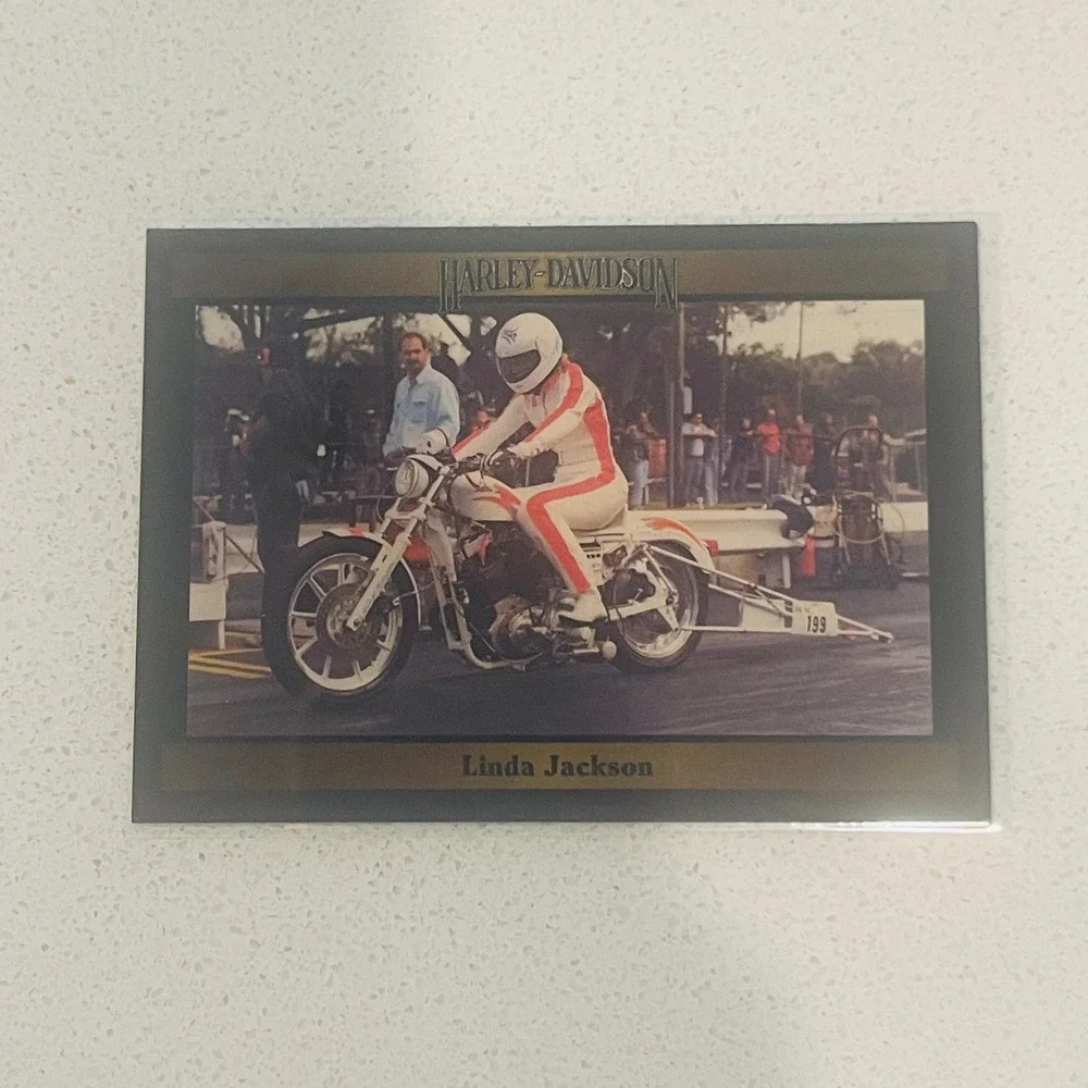 1992 Harley-Davidson Series 2 Linda Jackson #190 Trading Card Collect-A-Card